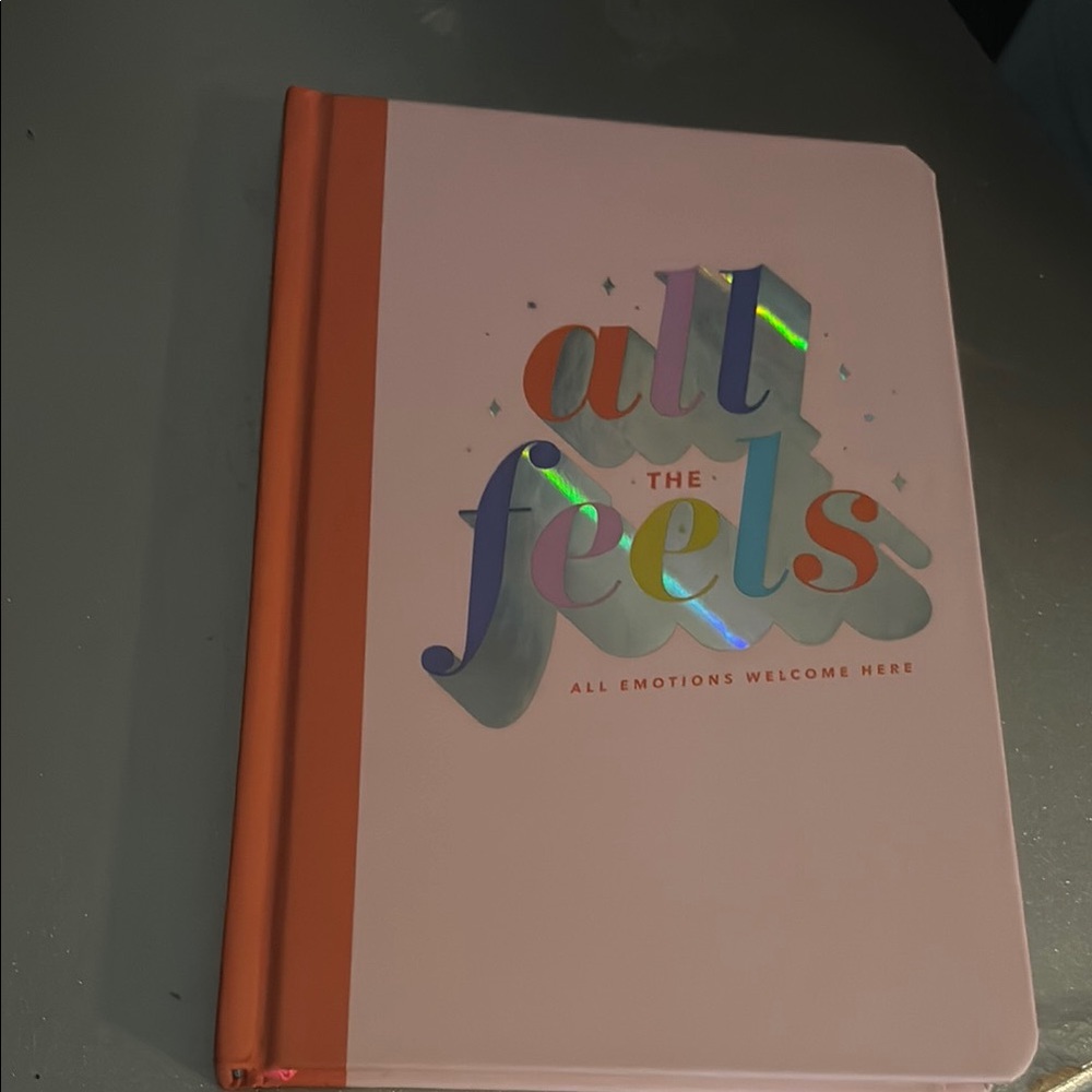 All the Feels Journal - Pink and Orange